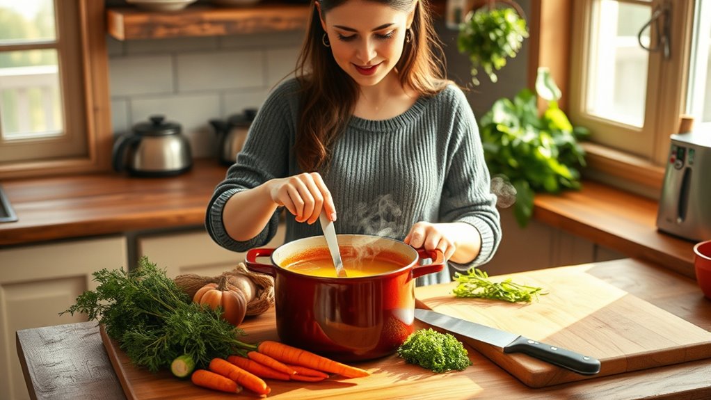 flavorful soup preparations organized