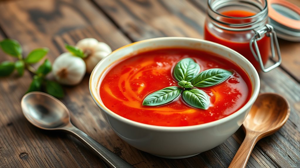 flavorful tomato sauce preparation