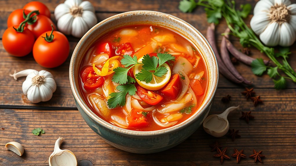 flavorful vegetable soup recipe