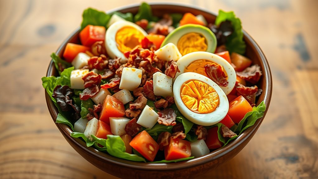 flavorful vibrant salad creation