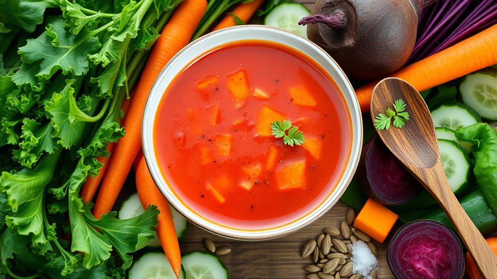 flexible alkaline soup framework