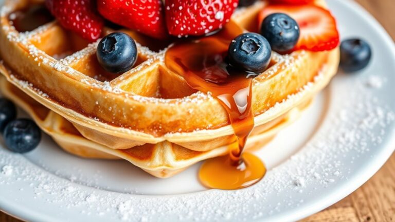 fluffy belgian waffle recipe