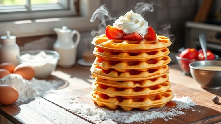 fluffy waffle making guide