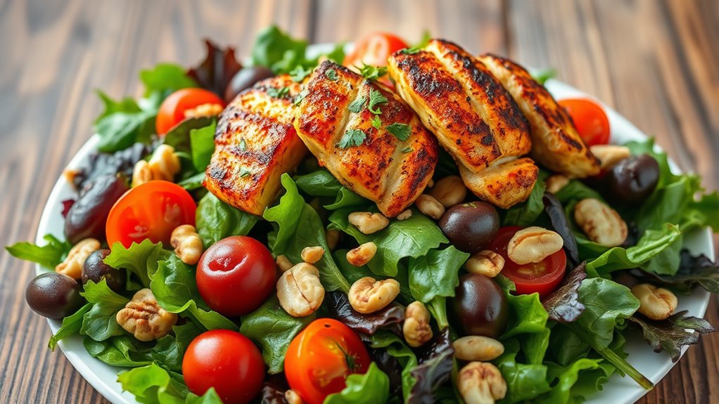 fresh balanced flavorful assembly