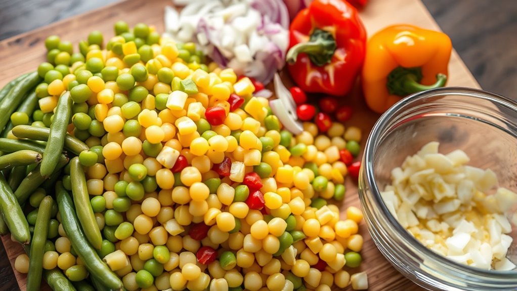 fresh beans vibrant vegetables
