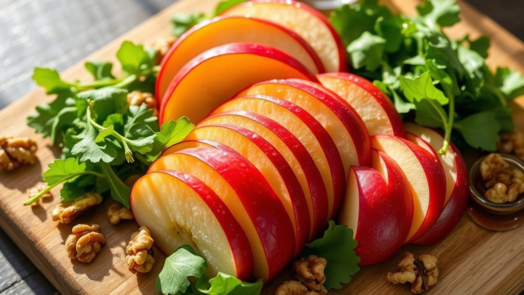 fresh crisp vibrant salad