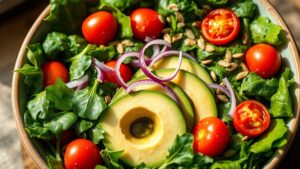 fresh greens salad recipe