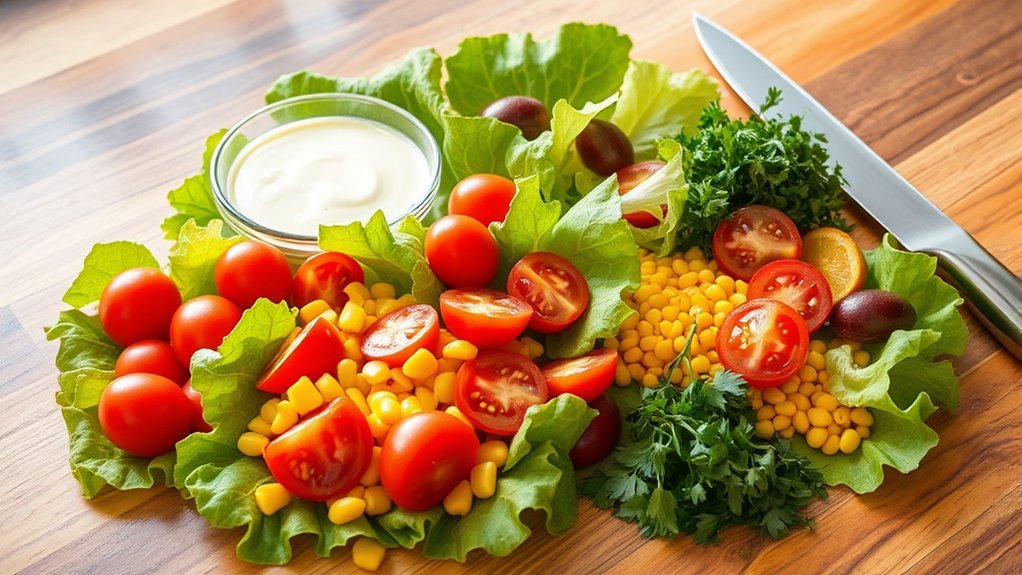 fresh ingredients vibrant flavors