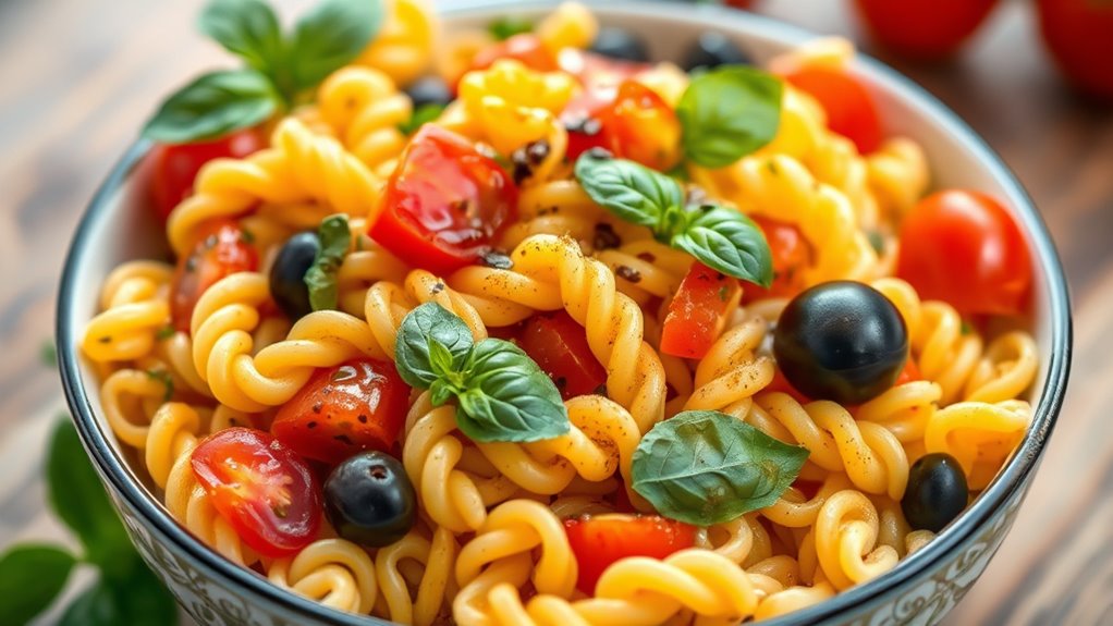 fresh pasta salad essentials