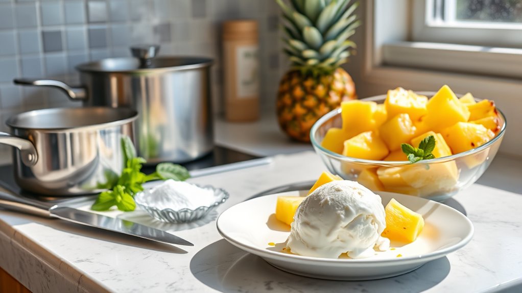 fresh pineapple preparation tips