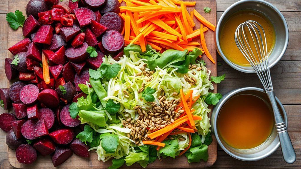fresh salad preparation tips