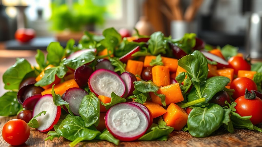 fresh salad preparation tips