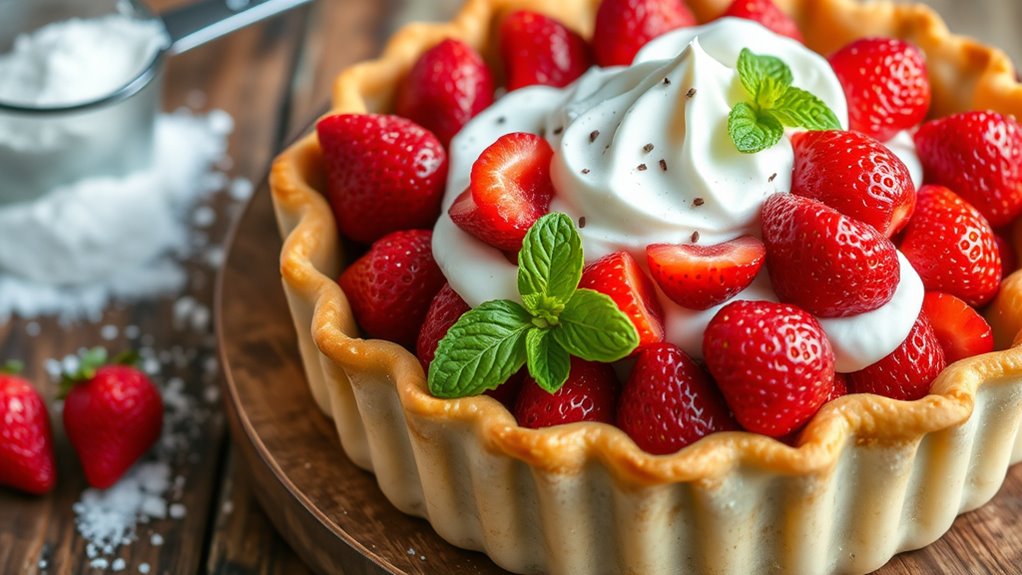 fresh strawberry pie ingredients
