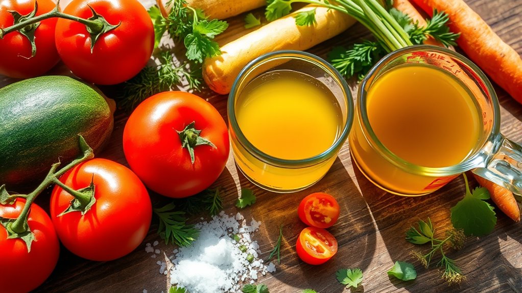 fresh veggies hearty flavors