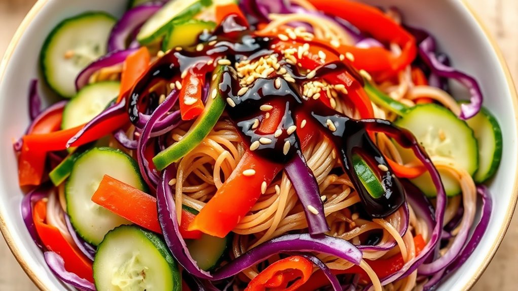 fresh vibrant balanced salad
