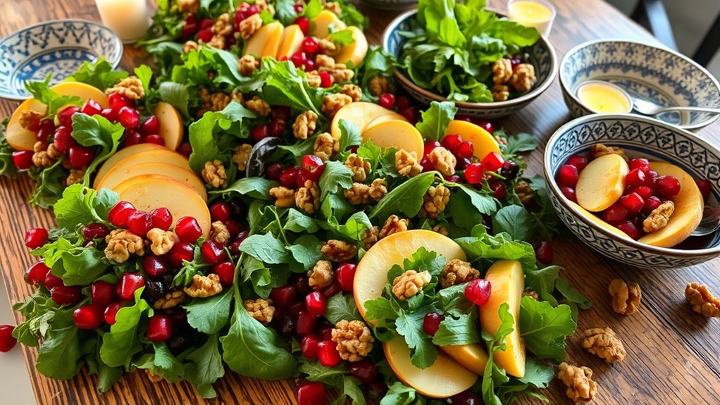 fresh vibrant vegetable preparation