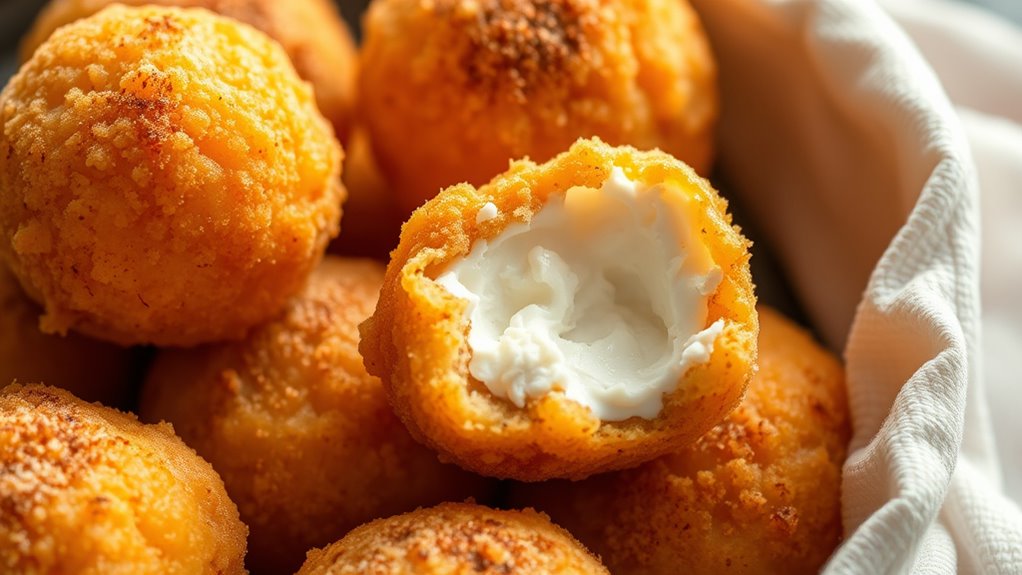 fried ice cream balls