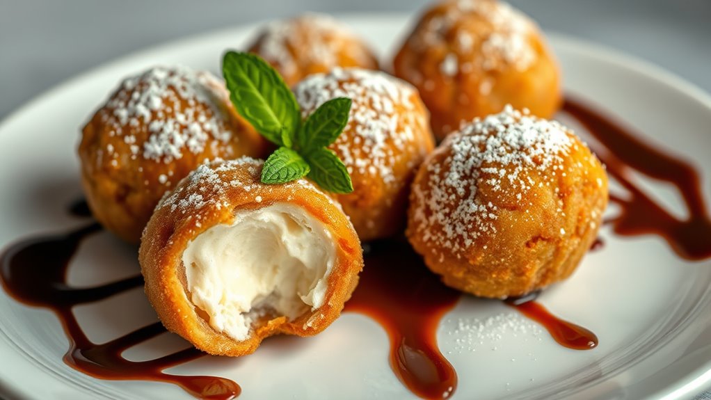 fried ice cream technique