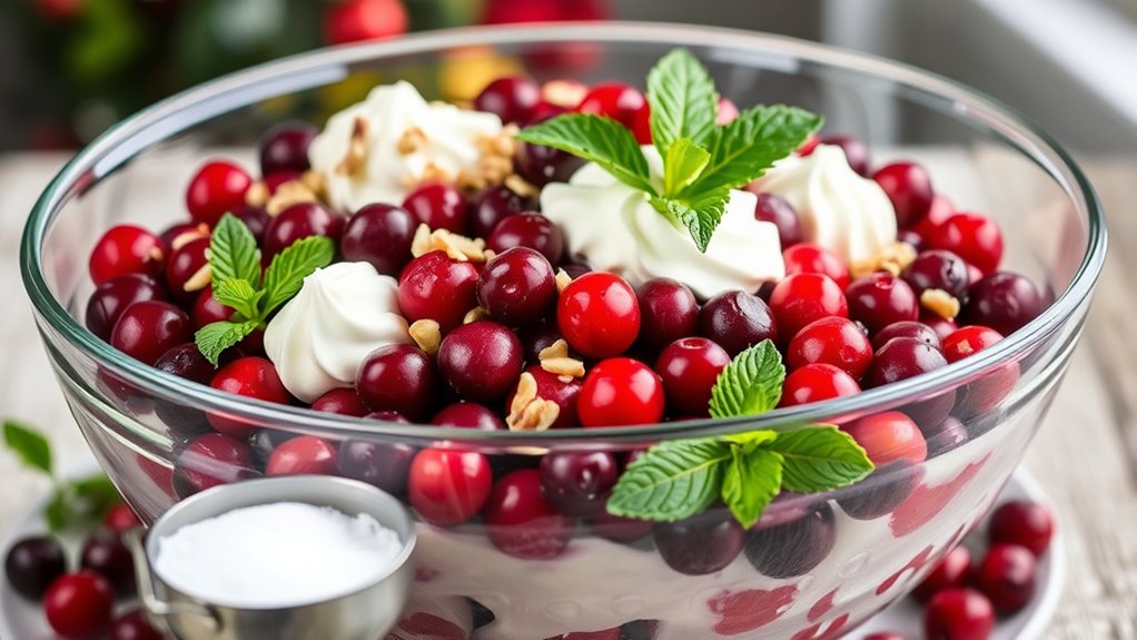 frozen cranberry salad ingredients