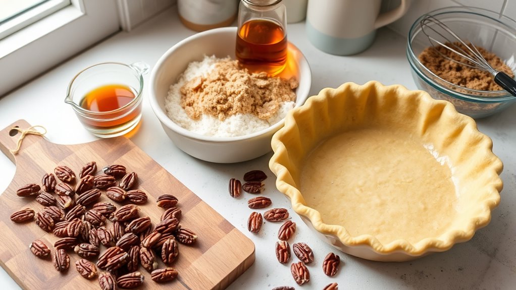 gather ingredients and bake