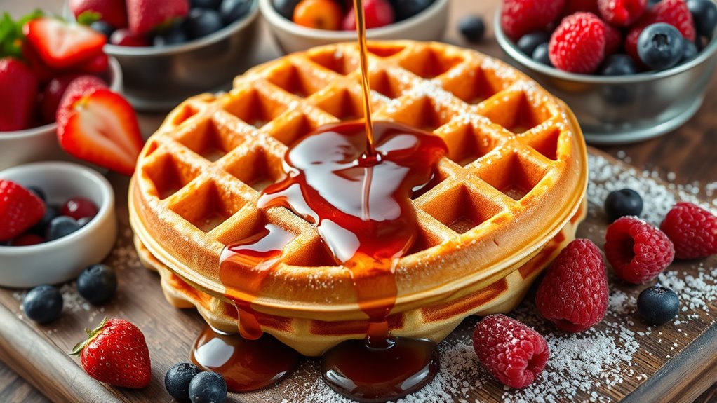 gather waffle ingredients wisely