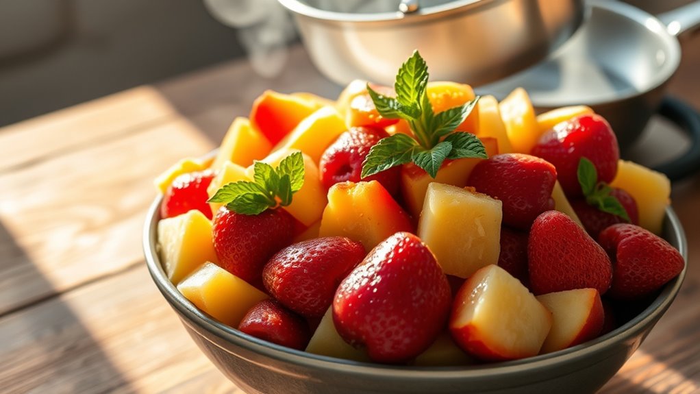 gentle fruit cooking techniques