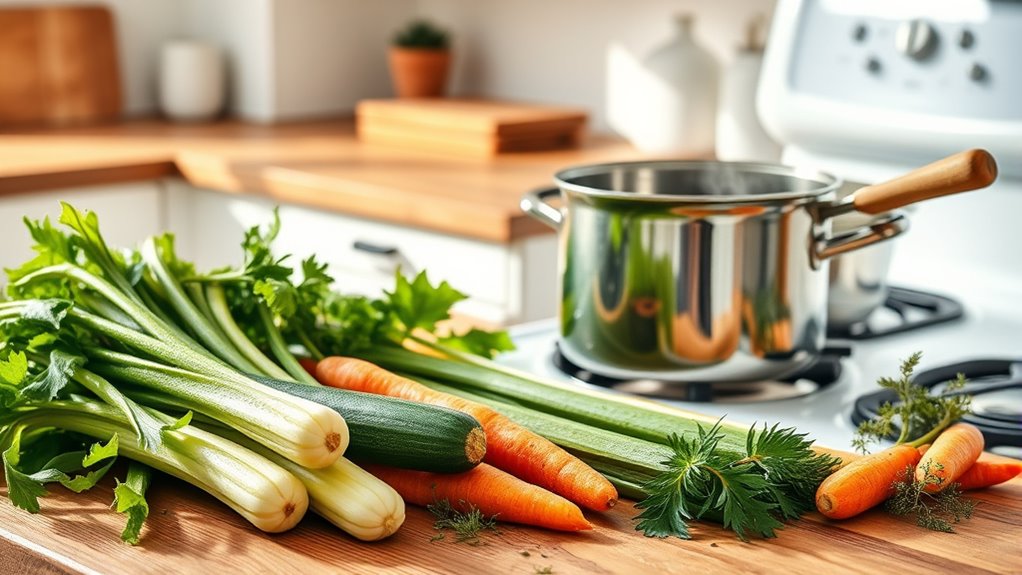 gentle simmer for flavor