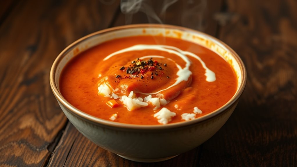gentle simmer with seasoning
