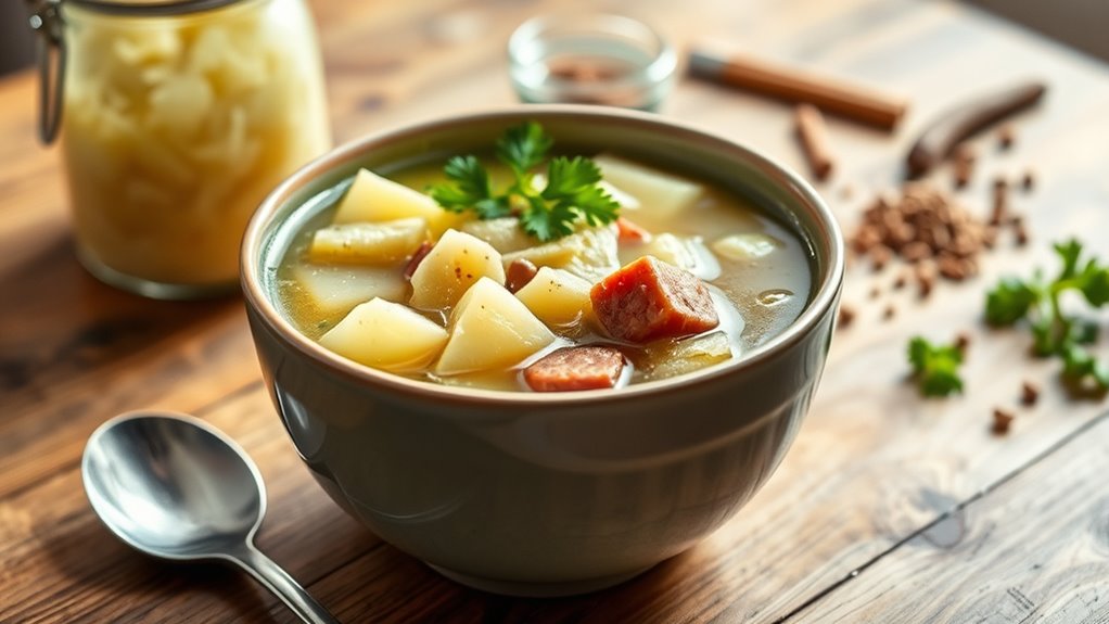german sauerkraut soup recipe