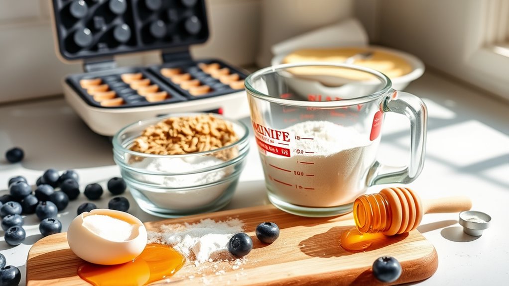 gluten free waffle ingredients list