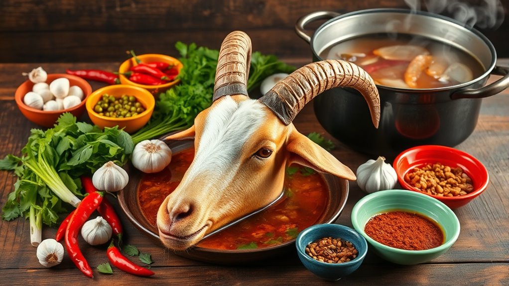 goat head soup ingredients