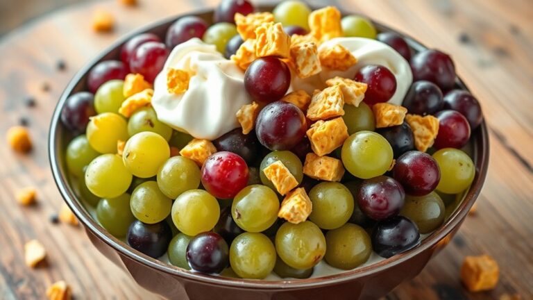 grape salad with butterfinger