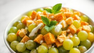 grape salad with butterfingers
