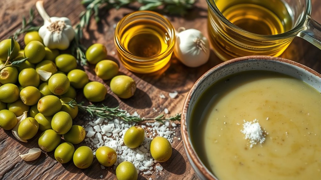 green olive soup ingredients