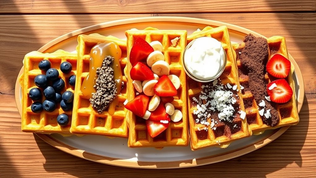 guilt free healthy waffle recipes