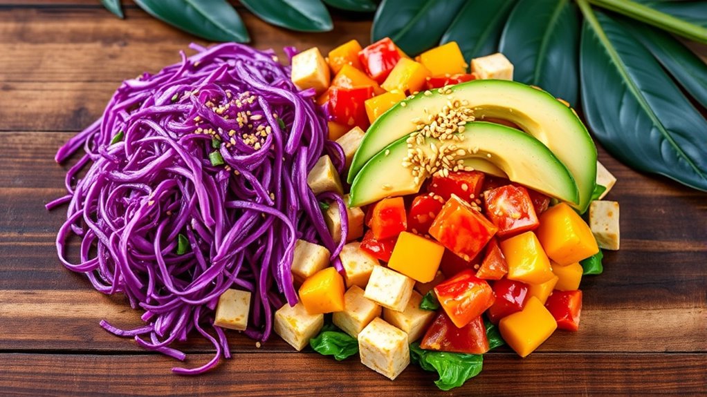 hawaiian tofu salad ingredients