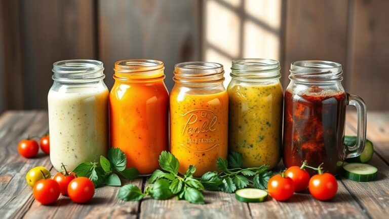 healthy salad dressings ideas