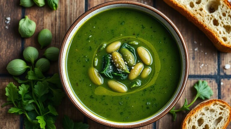 hearty bean and greens soup