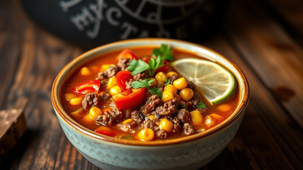 hearty chili soup recipe