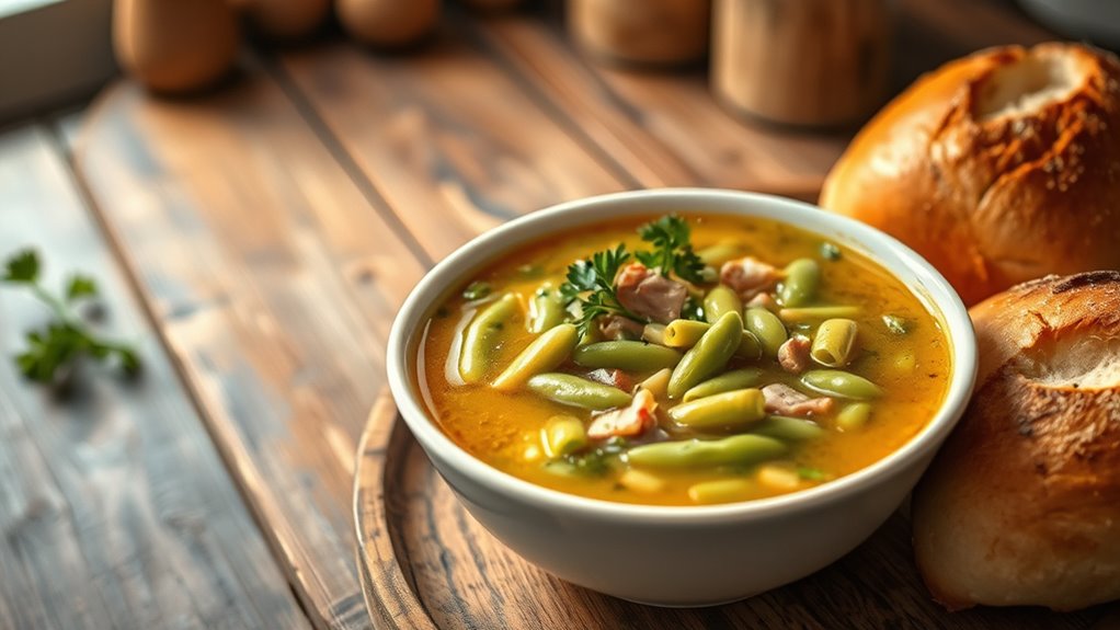 hearty ham bean soup