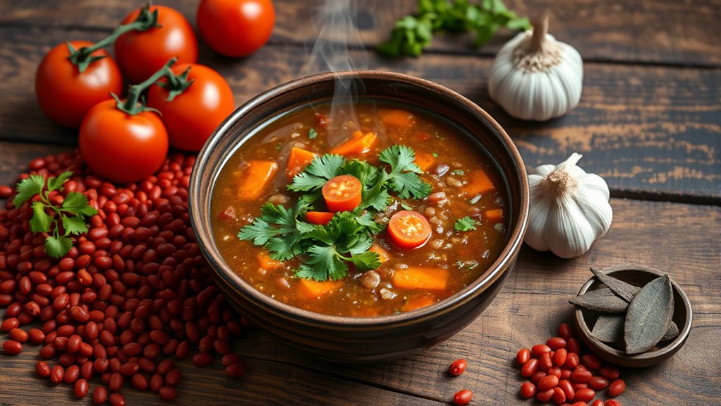 hearty lentil soup ingredients