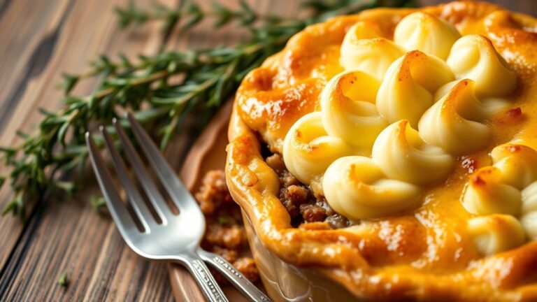 hearty meat and potato