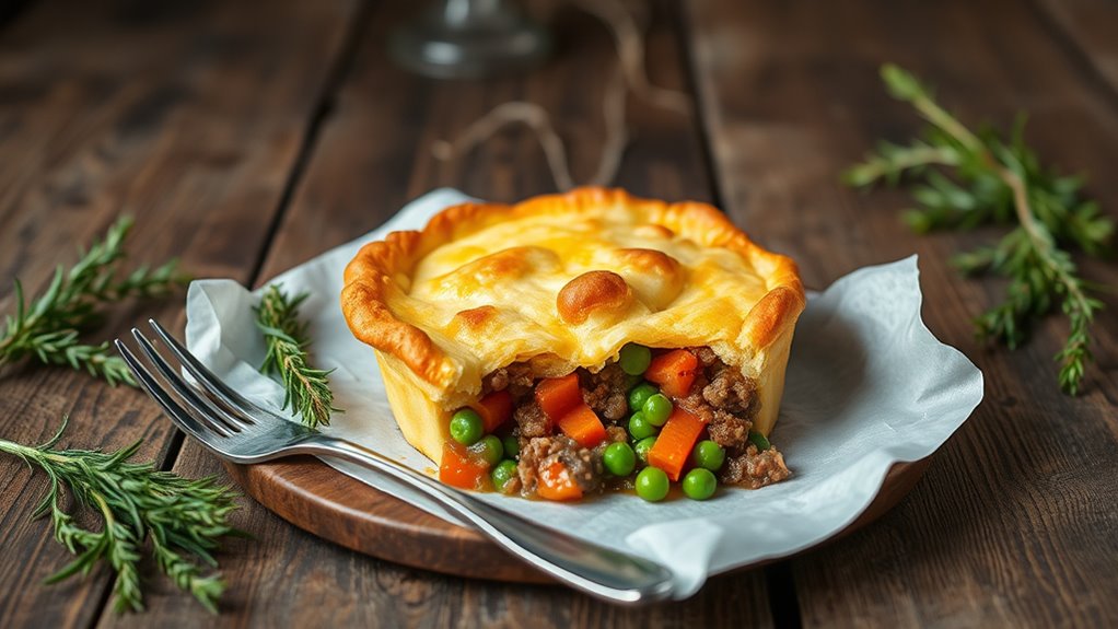 hearty meat and potatoes
