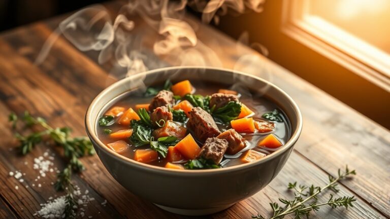 hearty venison vegetable soup
