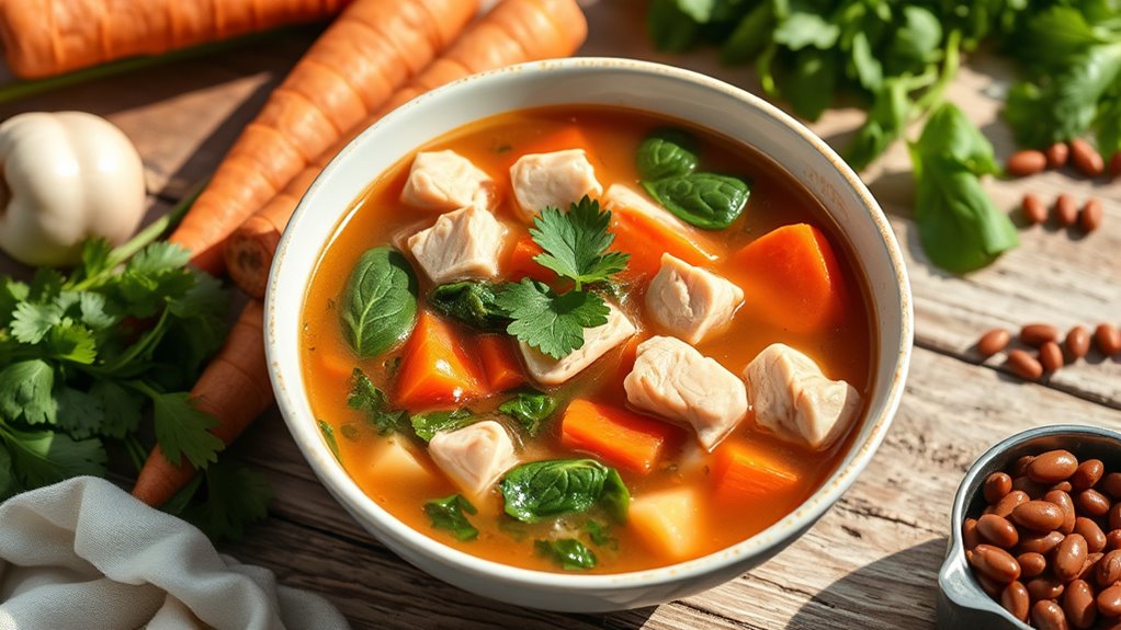 high protein bariatric soup ingredients