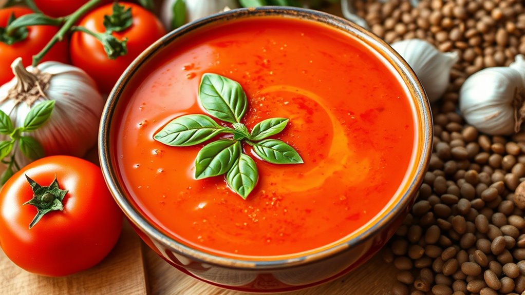high protein tomato soup recipe