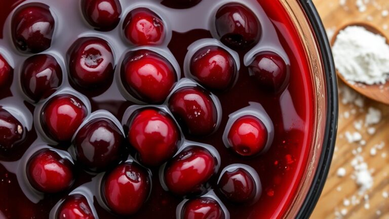 homemade cherry pie filling