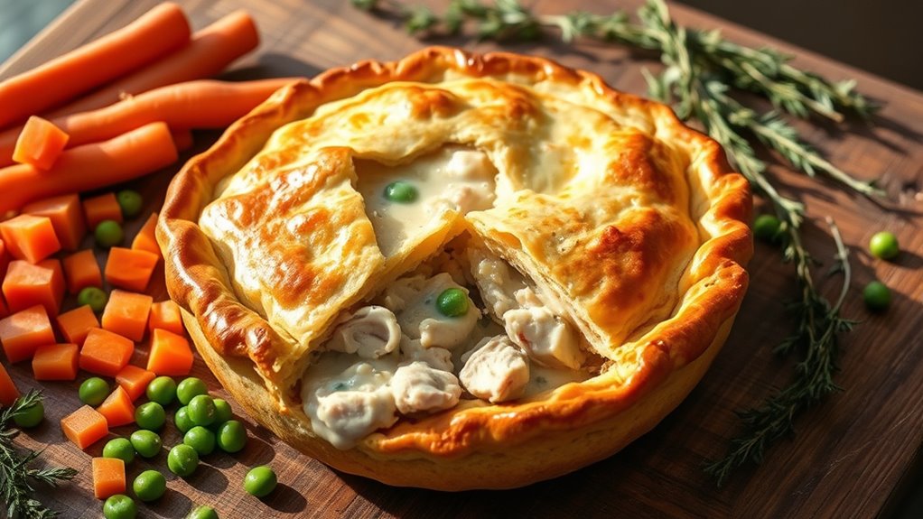 homemade chicken pot pie