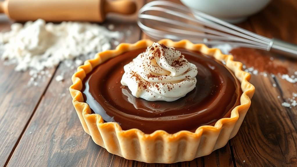 homemade chocolate pie recipe