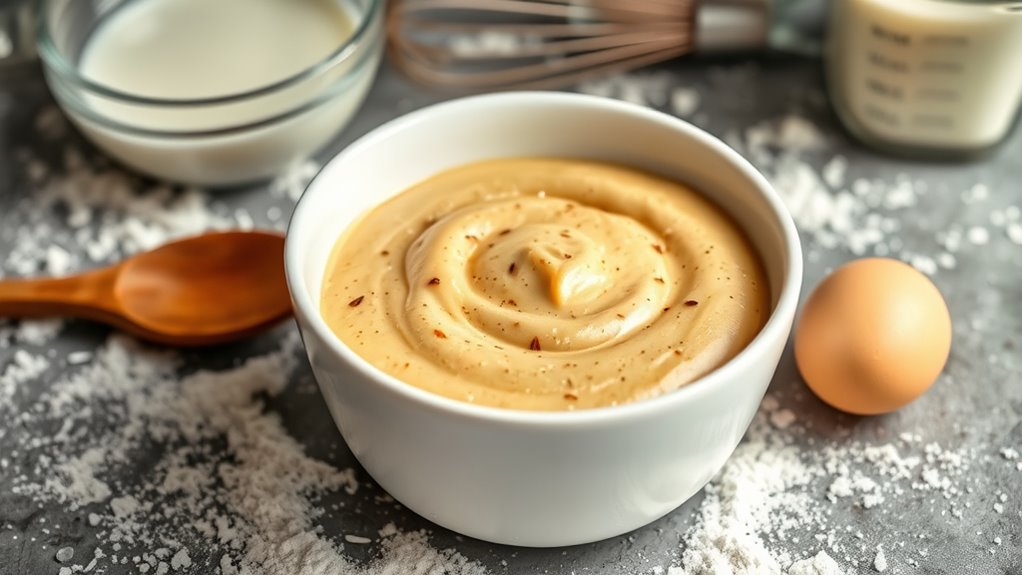 homemade waffle batter recipe